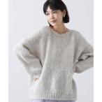 ショッピングmarc 「TRICOTS JEAN MARC」 長袖ニット FREE ライトグレー レディース