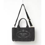 ショッピングPRADA 「PRADA」 カナパ 2WAYバッグ - グレー レディース