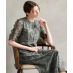 「AIMER」 半袖ワンピース MEDIUM グリーン レディース