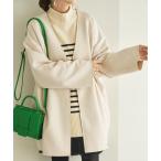 [DISCOAT] no color пальто FREE слоновая кость женский 