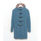 [muller of yoshiokubo] полупальто "даффл коут" 36 голубой женский 