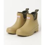 「HUNTER」 レインブーツ UK3 ベージュ レディース