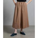 ショッピングガウチョパンツ 「MARECHAL TERRE」 イージーパンツ MEDIUM キャメル レディース
