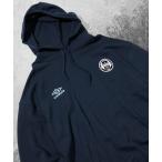 「UMBRO」 プルオーバーパーカー MEDIUM ネイビー メンズ