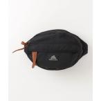 「GREGORY」 ワンポイントウエストバッグ - ブラック メンズ