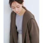 ショッピングウール コート アウター ウールリバーミドルコート 「低身長・小柄女性」 レディース