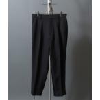 ショッピングセール ボトムス スラックス Poly Serge Pull-on Trousers/ポリサージワイドイージートラウザーパンツ スラックス ボトムス メンズ テーパード
