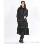 ドレス マリークワント mary quant ラメシアー ドレス