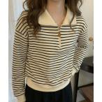 トレーナー スウェット ポロカラー�