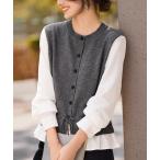 ブラウス シャツ レイヤード風ドッキングブラウス レディース