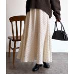 スカート ドットスカート