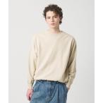 トレーナー スウェット ピーチスキン ダメージ クルーネック スウェット メンズ