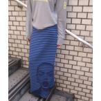 ショッピングプリント スカート 「追加3」ボーダープリントスカート
