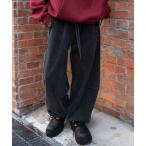 ショッピングスウェットパンツ スウェットパンツ ジャージ WEGO/「26年春夏新作」カーブデザインスウェットパンツ レディース