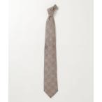 [SHIPS] в клетку галстук - Brown мужской 