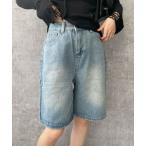 ショッピングハーフパンツ 「DISPARK」 デニムハーフパンツ SMALL ブルー レディース