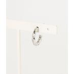 [LION HEART] серьги ( одна сторона уголок для ) ONE SIZE серебряный мужской 