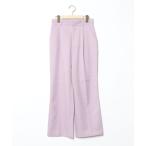 「select MOCA」 パンツ MEDIUM パープル レディース