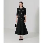 ショッピングニットワンピース 「Leja」 ニットワンピース SMALL ブラック レディース