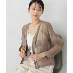 ショッピングCOMME 「COMME CA ISM」 ブルゾン MEDIUM モカ レディース