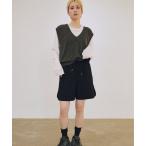 「lit」 ショートパンツ FREE ブラック レディース