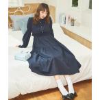 ショッピングシャツワンピース 「Lallana」 シャツワンピース SMALL ネイビー レディース