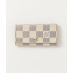 [LOUIS VUITTON] Damier azur myurutikre4 полосный чехол для ключей - бежевый мужской 