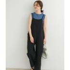 ショッピングオーバーオール 「URBAN RESEARCH DOORS」 オーバーオール SMALL ブラック レディース