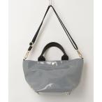 ショッピングエナメルバッグ 「Demi-Luxe BEAMS」 「VIOLAd’ORO」2WAYバッグ ONE SIZE グレー レディース