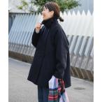 「URBAN RESEARCH DOORS」 ステンカラーコート MEDIUM ネイビー レディース