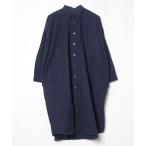 ショッピングシャツワンピース 「JOURNAL STANDARD LUXE」 シャツワンピース - ネイビー レディース
