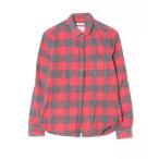 ショッピングアメリカンイーグル 「American Eagle」 長袖シャツ S レッド メンズ