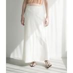 「IENA」 タイトスカート 36 ベージュ レディース