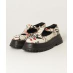 ショッピングバーバリー 「BURBERRY」 メリージェーン 厚底シューズ 37 ホワイト レディース