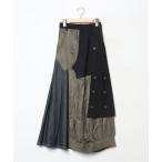 ショッピングロングスカート 「UN3D.」 ロングスカート 36 グリーン レディース