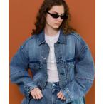 デニムジャケット gジャン 2WAY Over Denim Jacket/2WAYオーバーデニムジャケット レディース メンズ