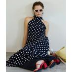ワンピース 2WAY Sleeve Dot One-Piece/2WAYスリーブドットワンピース