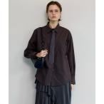 ブラウス シャツ Striped Tie Shirt/ストライプネクタイシャツ レディース