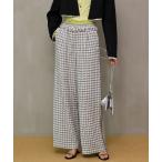  брюки Side-Lined Tweed Easy Pants/ боковой линия твид легкий брюки женский 