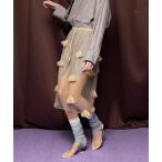 スカート 「2026SPRING PRE-ORDER」Sheer Floral Layered Skirt/シアーフラワーレイヤードスカート