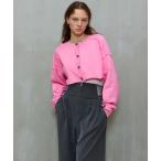 カーディガン 2-Way Short Sweat Cardigan/2WAYショートスウェットカーディガン レディース