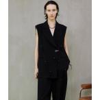 ベスト ジレ 「2026SPRING PRE-ORDER」Feather Over-Gilet/フェザーオーバージレ レディース