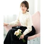 ニット セーター 「WEB・一部店舗限定」ダブルカラー ニット レディース