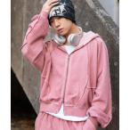 ショッピング春夏 パーカー WEGO/「26年春夏新作」スウィッチングZIPパーカー メンズ レディース