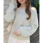  вязаный свитер моти моти ламе жемчуг biju- есть off shoru вязаный женский 