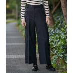 ショッピングワイドパンツ パンツ リネンブレンドワイドパンツ レディース