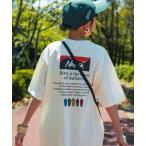 tシャツ 「WEB先行予約」「NANGA/ナンガ」 別注 ヒストリーロゴ バックプリントTシャツ レディース メンズ