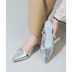 サンダル 「S-LLサイズ展開・クッション入り」5cmヒールポインテッドミュール JA5931 レディース