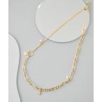 ネックレス チャームデザインショートネックレス レディース