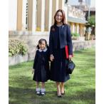 ショッピング卒業式 セットアップ 「WEB限定」「洗える」ノーカラージャケット＆フレアワンピース セットアップスーツ/セレモニー/卒業式（卒園式）/入学式（入園式）/学校